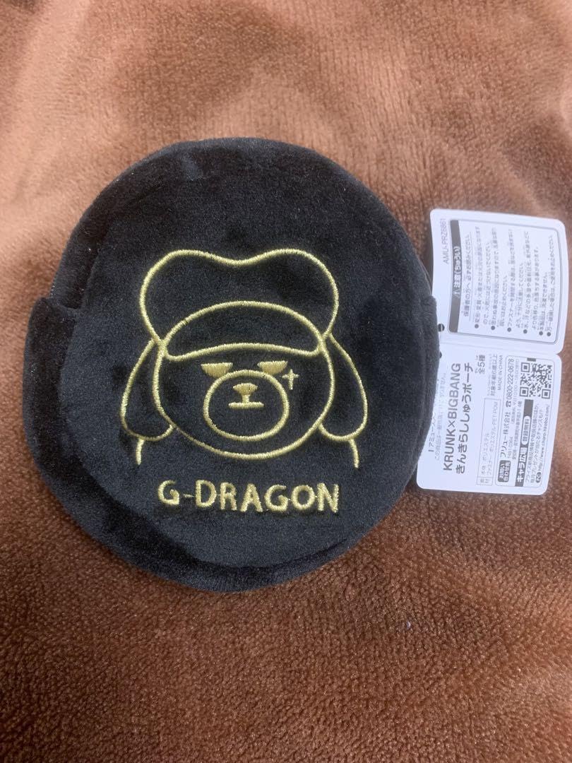 G-DRAGON きんきらししゅうポーチ KRUNK×BIGBANG